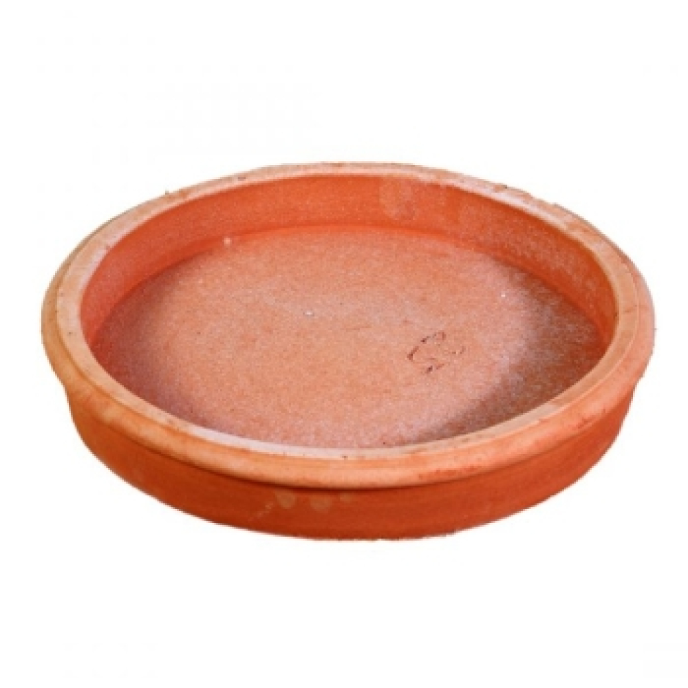 Preview: Soucoupe en terre cuite de pot en terracotta Impruneta originale – artisanat toscan de qualité